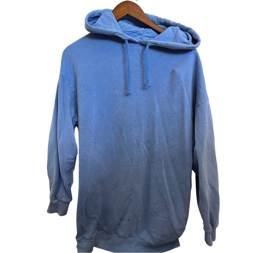 Top Shop Relaxed Oversized Hoodie, Royal Blue, X-Size Small